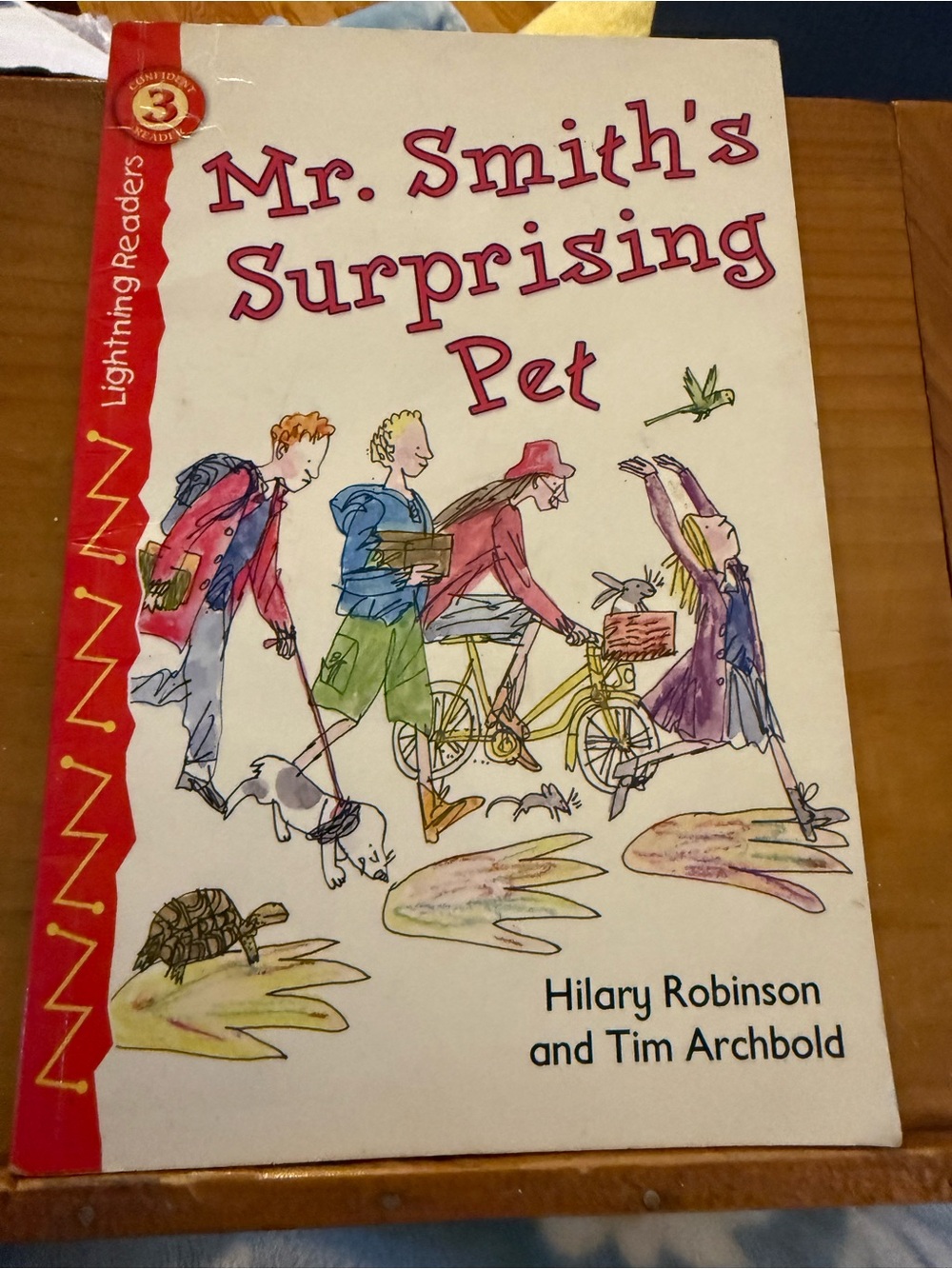 Mr. Smith's Surprising Pet Lightning Readers Level 3 Children's Book Grades 1-2